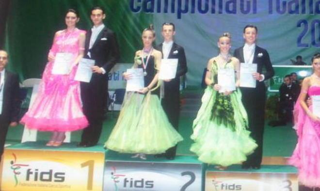 Danza sportiva, ottimo 3º posto di Gabriele Galli e Sara Gabrielli