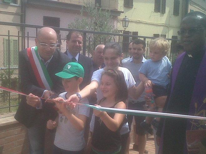 Una nuova piazza per il paese Servirà anche a socializzare