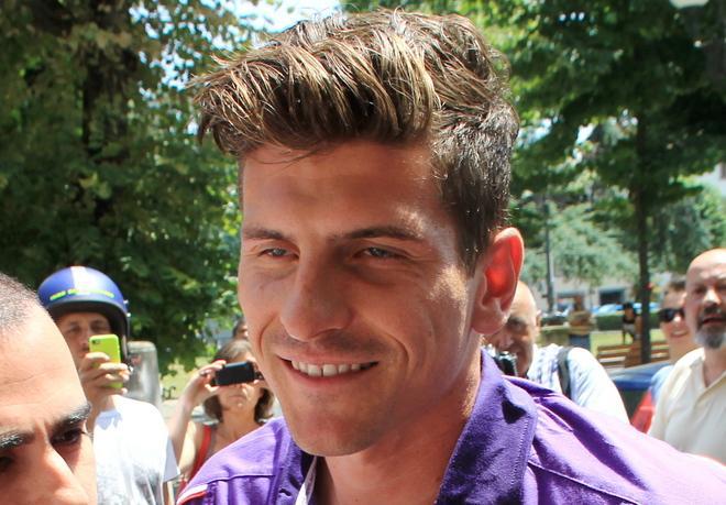Mario Gomez a Firenze, via alla festa 