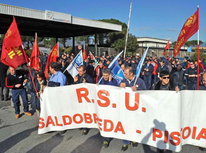 «AnsaldoBreda, mancano lavoratori in officine e uffici»