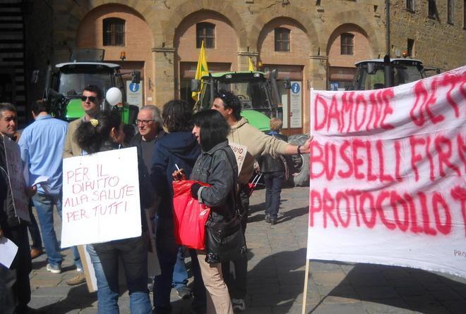 Buselli in Regione a difesa dell’ospedale