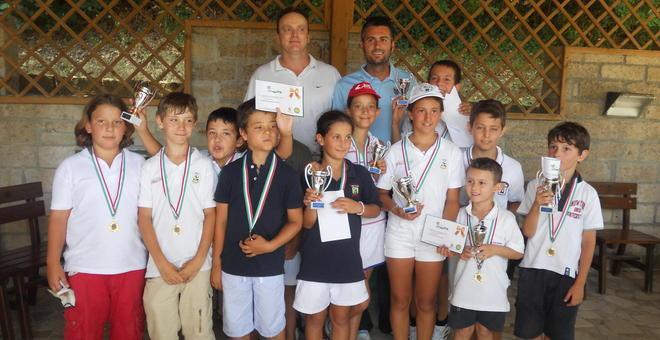 Gli Under 12 divertono al Golf club Fontevivo con il circuito Pinocchio