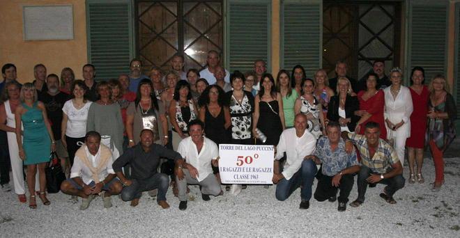 I ragazzi del ’63 si ritrovano a cena a Villa Borbone