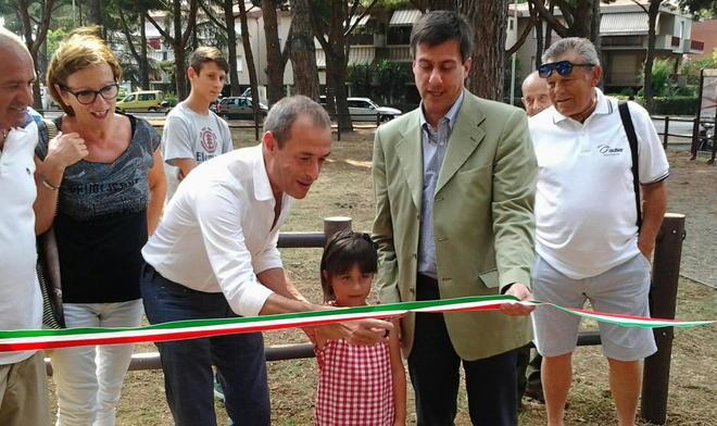 Un nuovo parco in via del Turchese