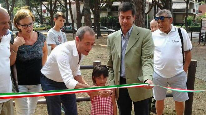 Un nuovo parco in via del Turchese