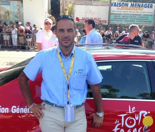 Gianluca Crocetti di Pontremoli è il primo lunigianese al Tour