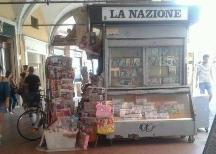 Sequestrata la proprietà di un’edicola in centro 