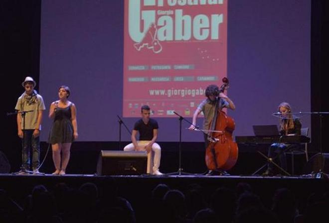  A 16 anni salgono sul palco dei big al Festival Gaber