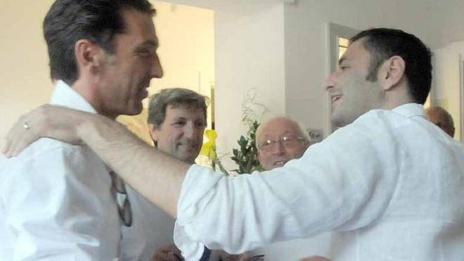 Bagno di folla per Buffon socio di un Centro diagnostico