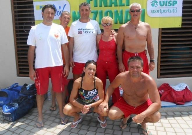 I Vigili del fuoco Boni brillano ai campionati italiani Uisp
