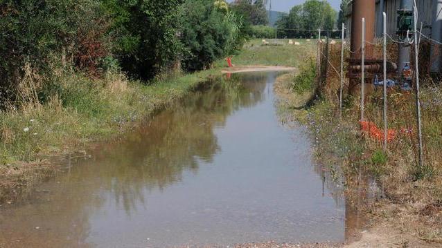 Sversamento di liquami dal depuratore