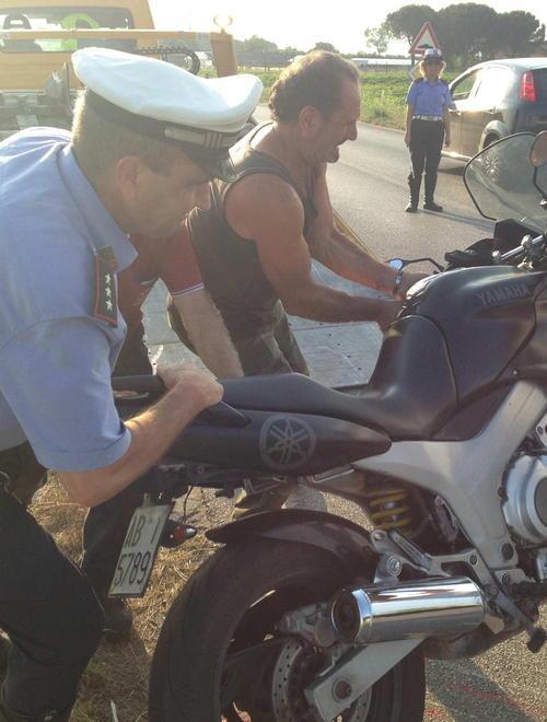 Operato il motociclista ferito 