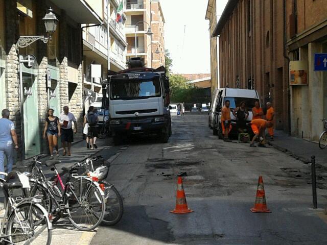 Nuovi lavori di pavimentazione per le strade del centro 