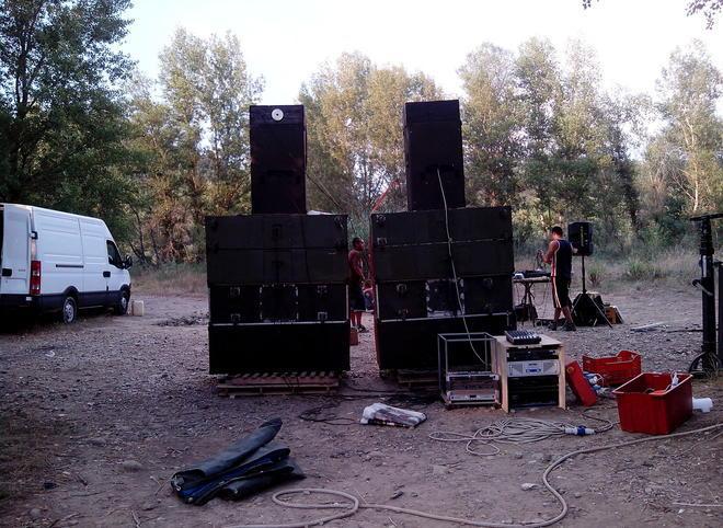 Da tutta la Toscana al rave party sul Cecina 