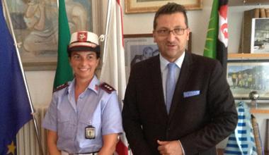 Nuova comandante per la polizia municipale di Cascina 
