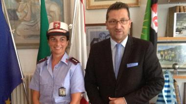Nuova comandante per la polizia municipale di Cascina