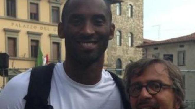 Kobe Bryant torna a Pistoia dove iniziò a giocare a basket