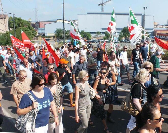 Lucchini: sciopero e corteo per continuare ad esistere 