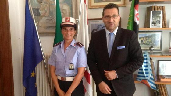 Nuova comandante per i vigili