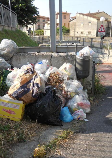 Spazzatura abbandonata nel cuore della Forte vip 