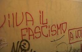  Le scritte fasciste imbrattano la festa 