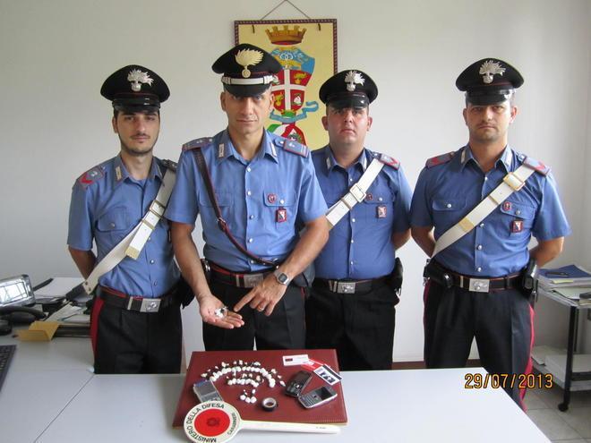 Padre e figlio arrestati per cocaina 