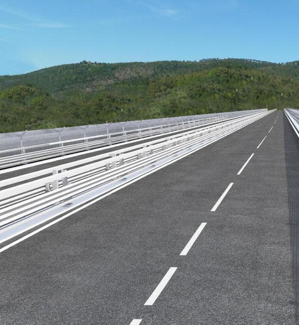 Un cantiere modello per il viadotto 