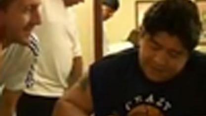 Quando Maradona firmò per la pace tra Pisa e Livorno