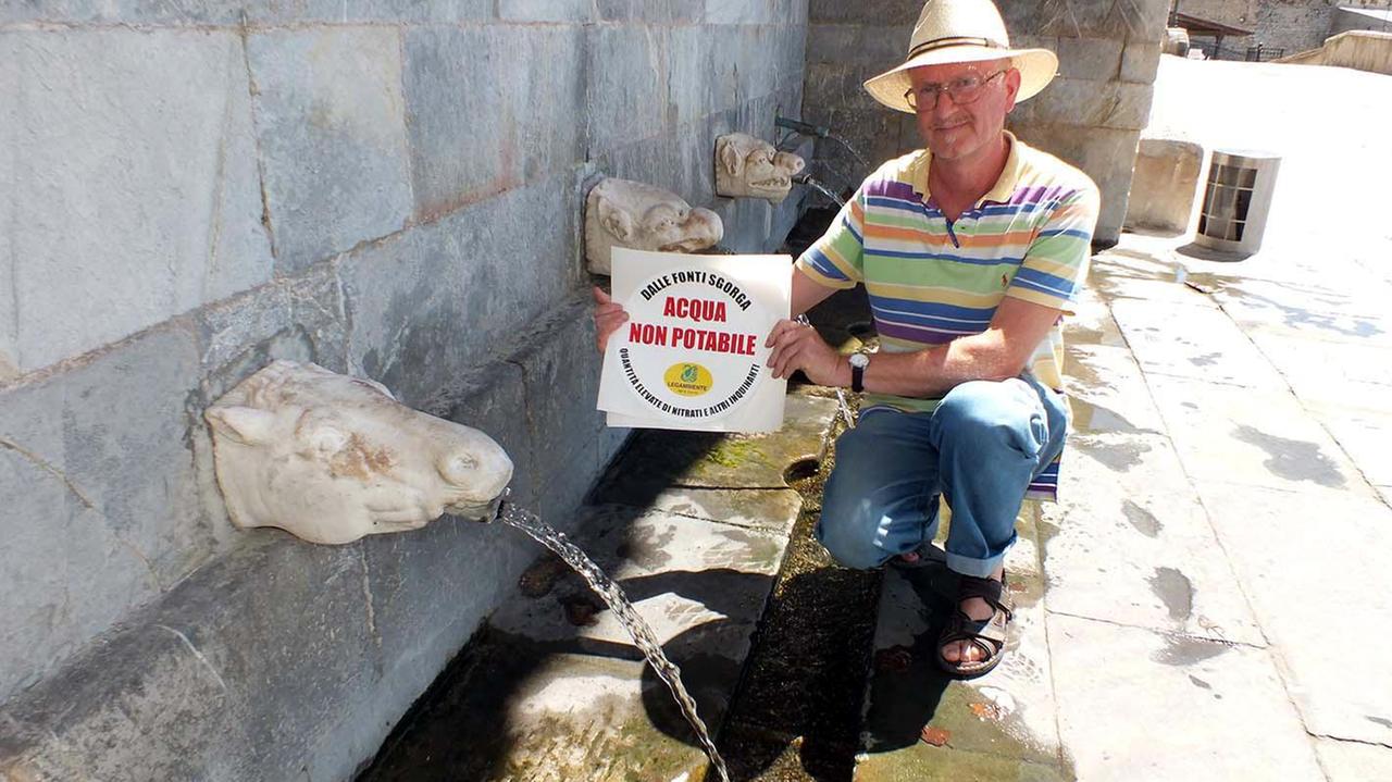 Alle Fonti di Marina l’acqua non è potabile