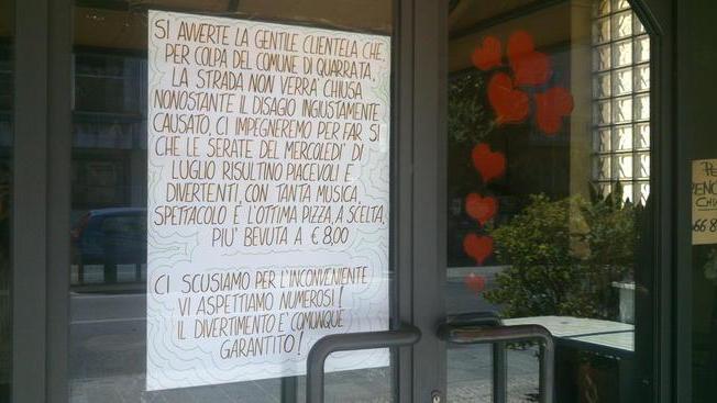 Serate saltate per la riapertura al traffico della strada