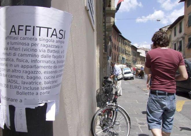 Affitti al nero e gli studenti stanno zitti 