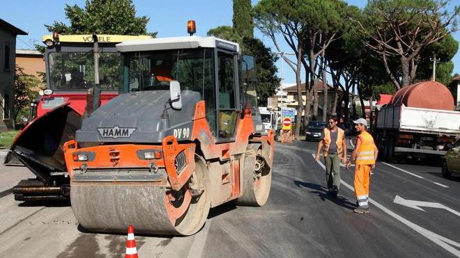 Slalom tra cantieri tra Montecatini e Pescia