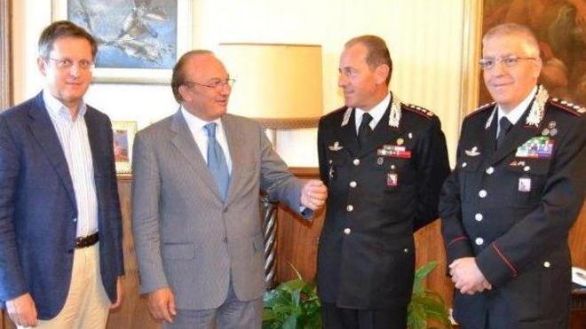 Dal Quirinale al vertice dei carabinieri