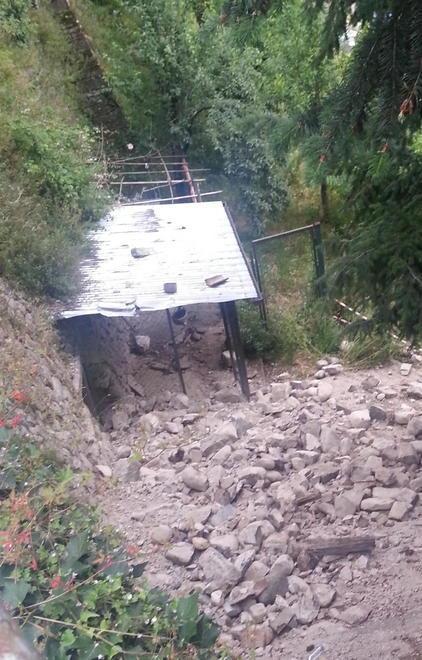 Sisma a Casola, il terreno si sposta 