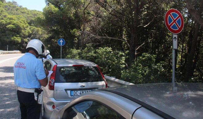 Romito, sosta ad alto rischio multa 