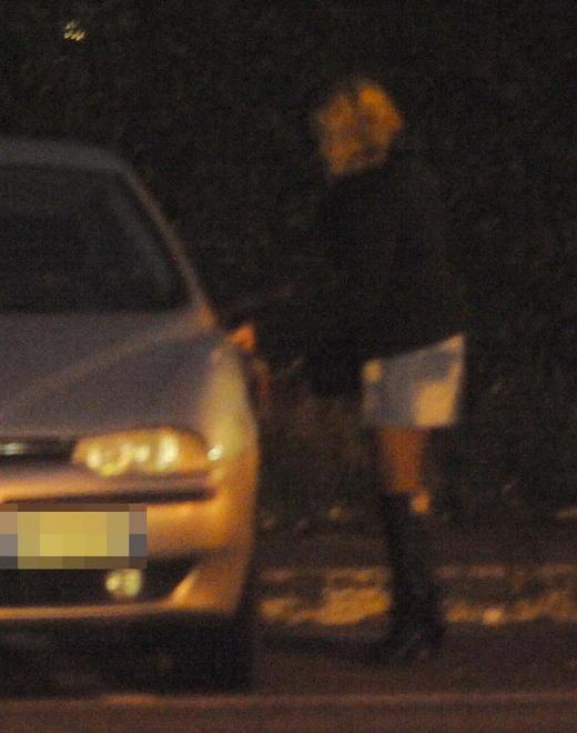 Belle di notte vicine al centro Retata della polizia 