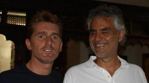 Bocelli e la Vanoni alla spa del bagno Teresita