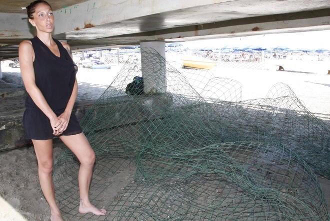 «Sono stata io a mettere quella rete e vi spiego perché»