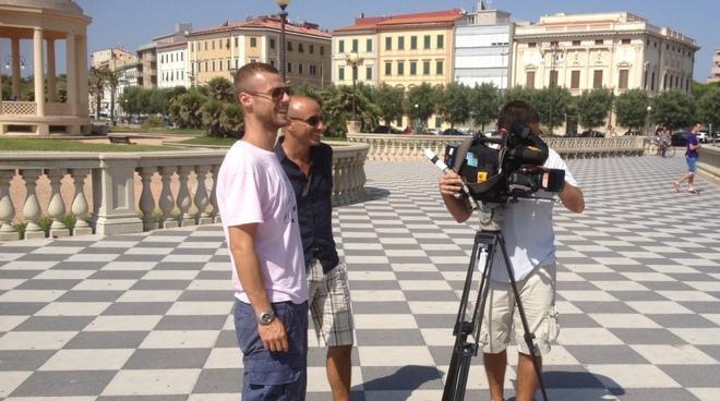Livorno, la città e la sua squadra Una cartolina per 150 nazioni