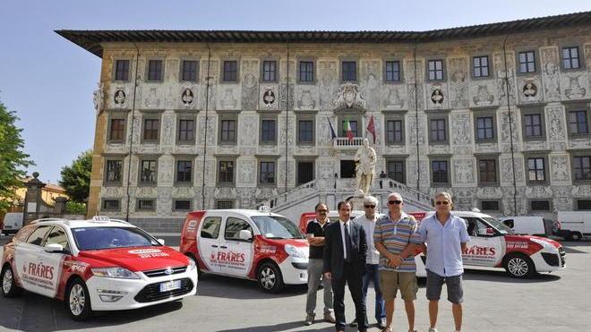 Cinque taxi per pubblicizzare la donazione del sangue
