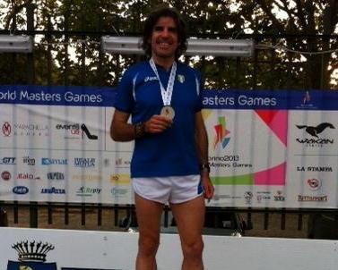 Argento per Masoni negli 800 metri ai World Master Games 
