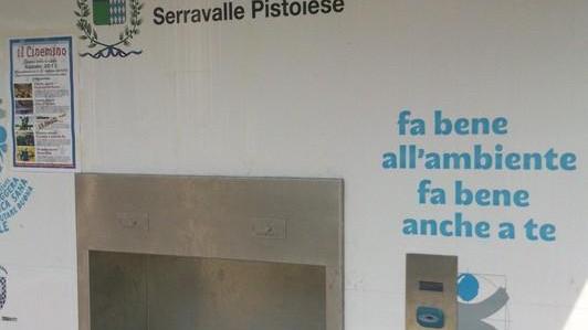 Una gettoniera sul fontanello