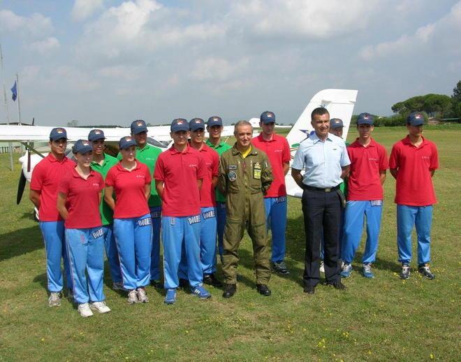 Giovani aquile in volo a Capannoli 