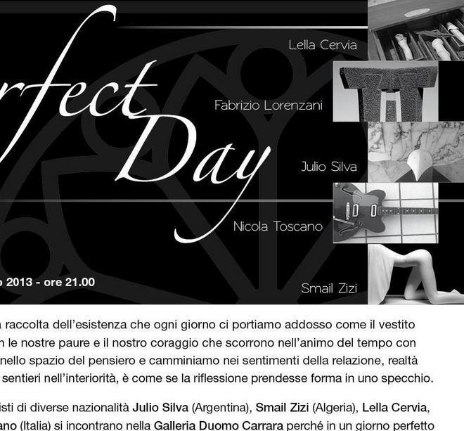 Al via la mostra “Perfect Day”