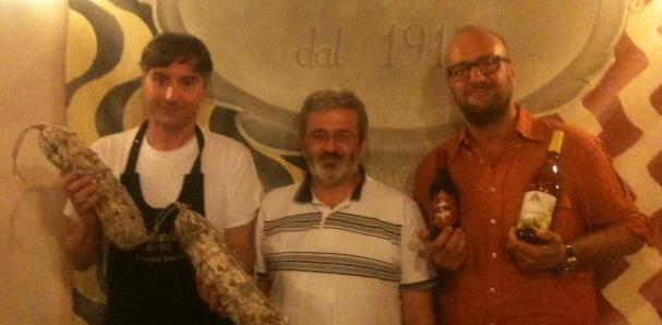 Dal vino ritrovato nelle vecchie cantine nasce un salame 