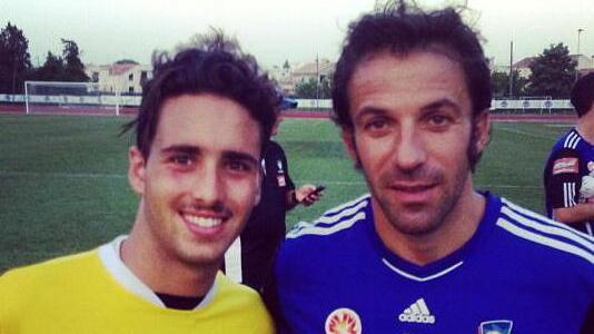 Rovini a segno contro il Sydney di Del Piero