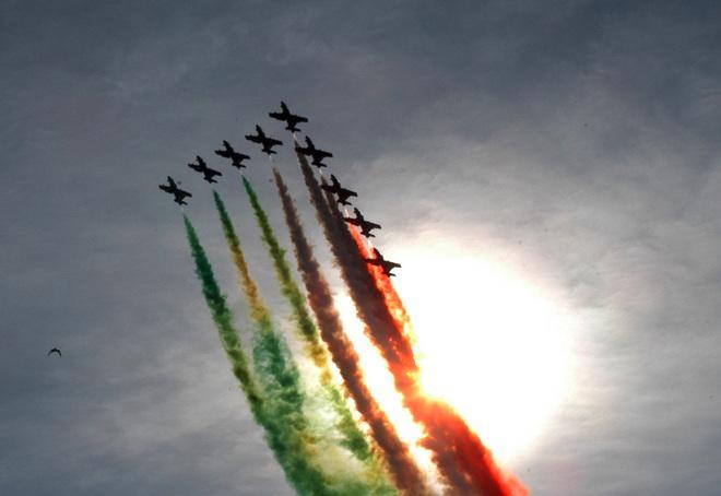 Le Frecce tricolori nei cieli dell’Ogliastra 