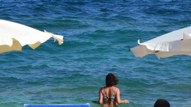 Niente bagno, le Ghiaie sono semivuote