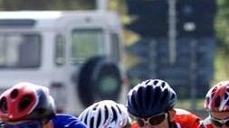 Ciclisti allievi in gara a Coreglia