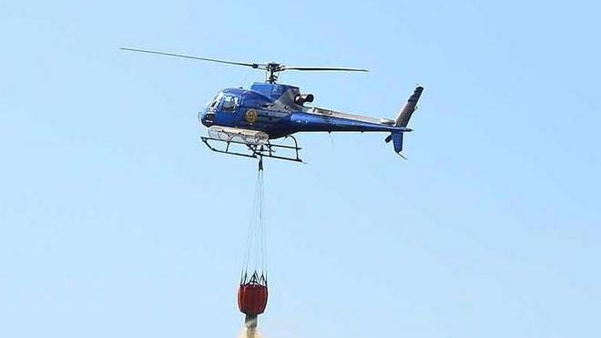 Incendio minaccia le case di Orbicciano